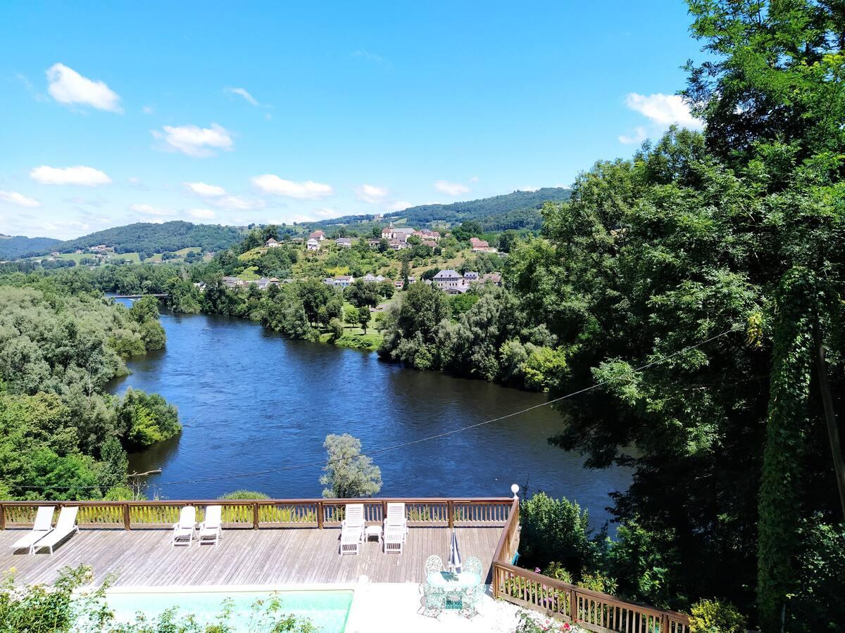 Vue depuis la terrasse