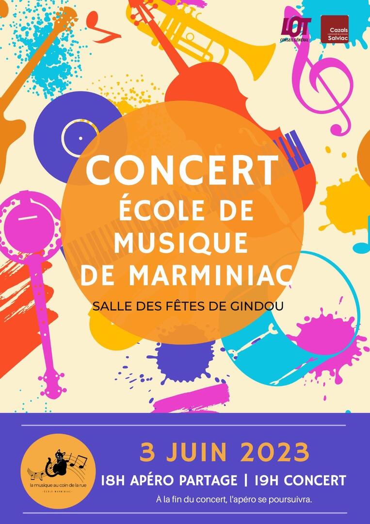 affiche concert ecole de musique 2023