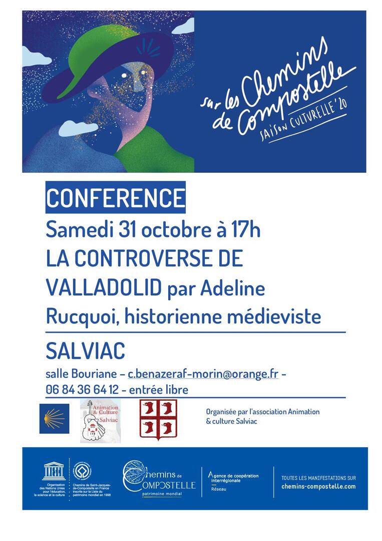affiche conference 31.10.2020 Salviac