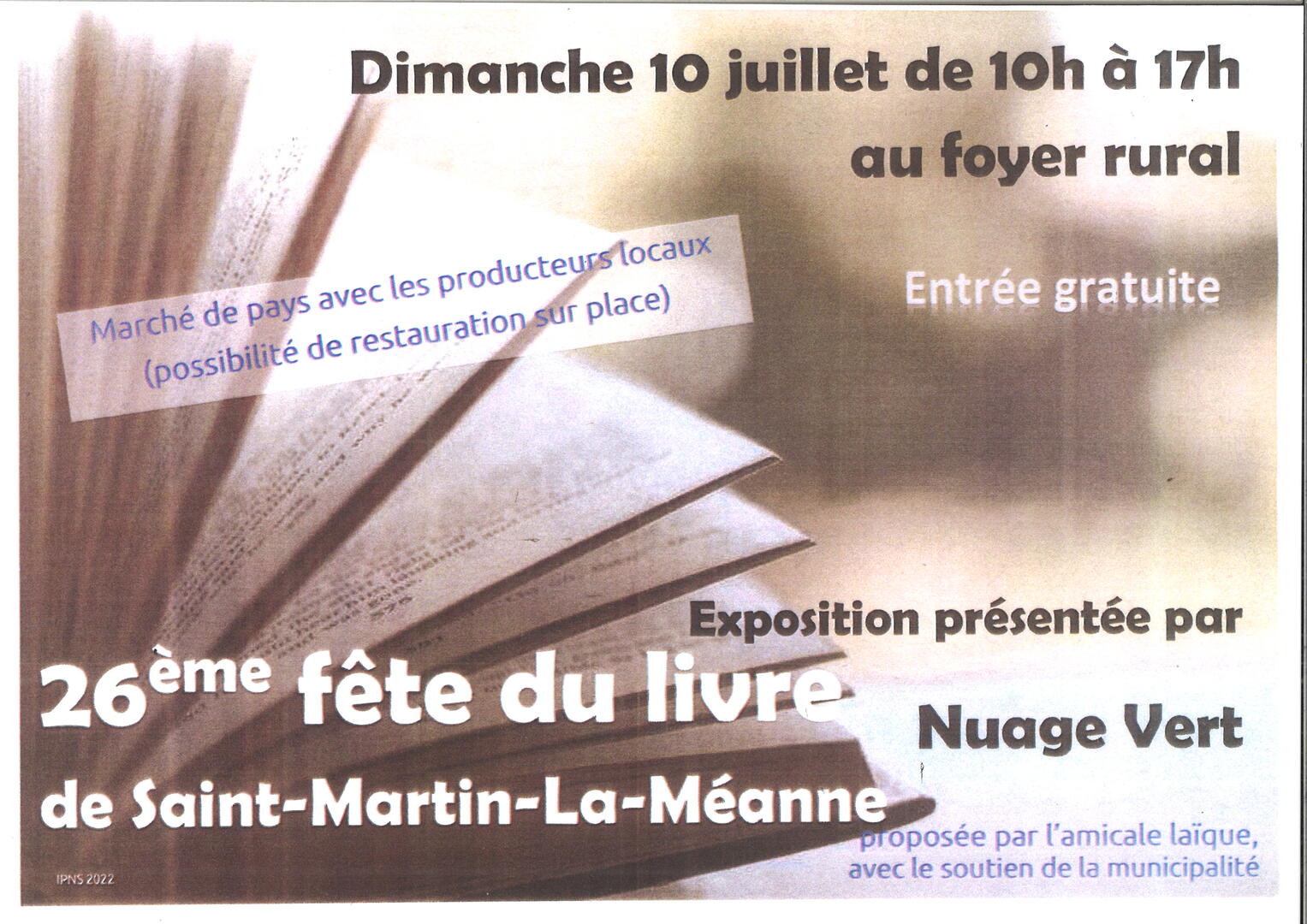 affiche école