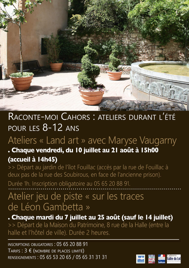 ateliers 8-12 ans