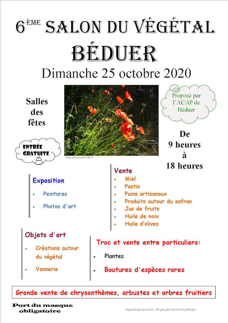 béduer salon du végétal