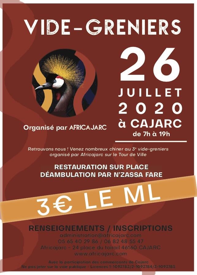 cajarc vide grenier