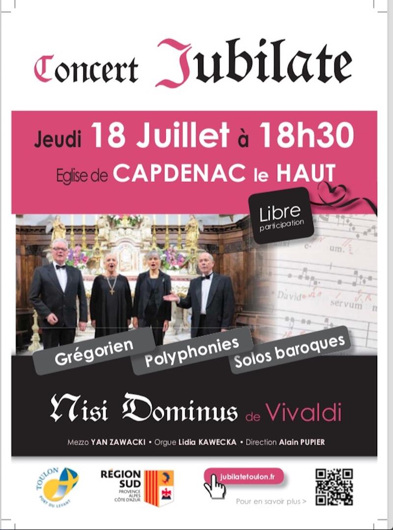 concert jubilate