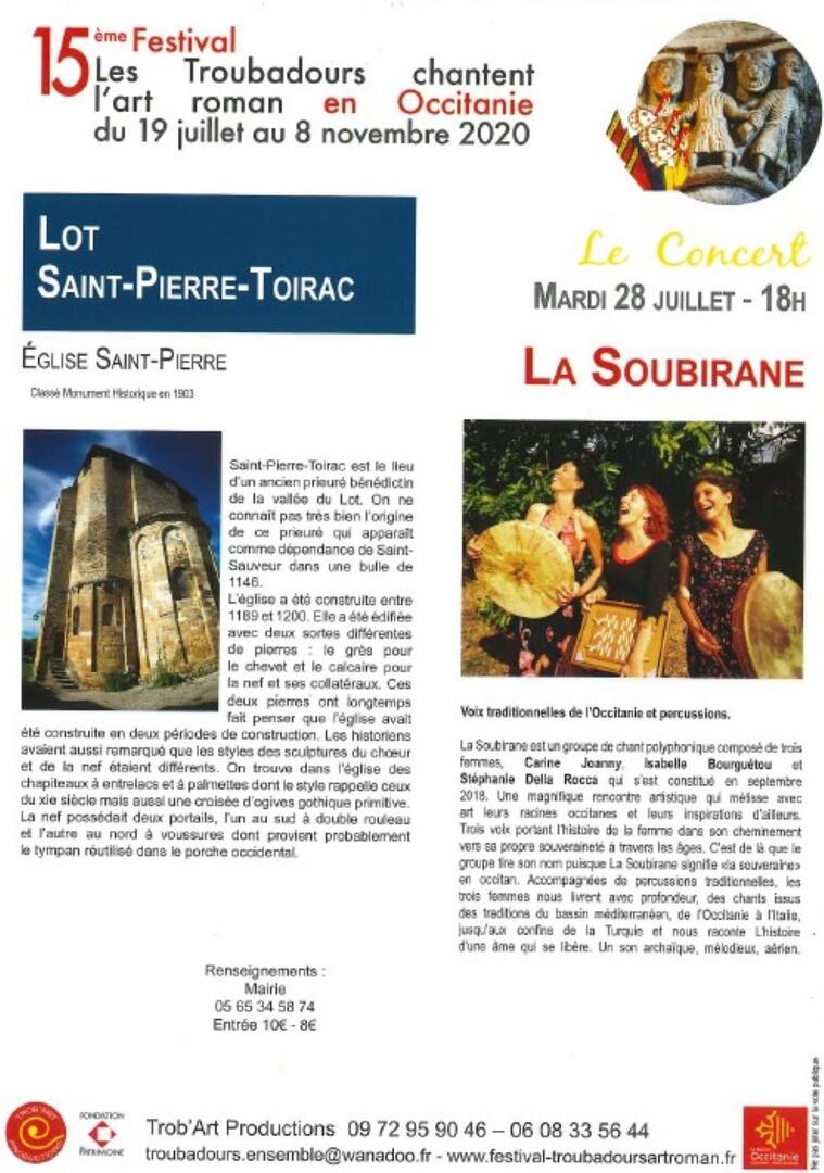 concertlasoubirane