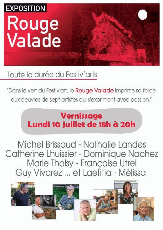 expo rouge valade 10 juillet