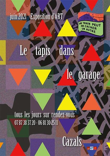 expo tapis dans garage@UnTrainPeut...