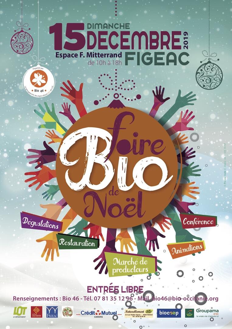 foire bio de Noël Figeac 2019