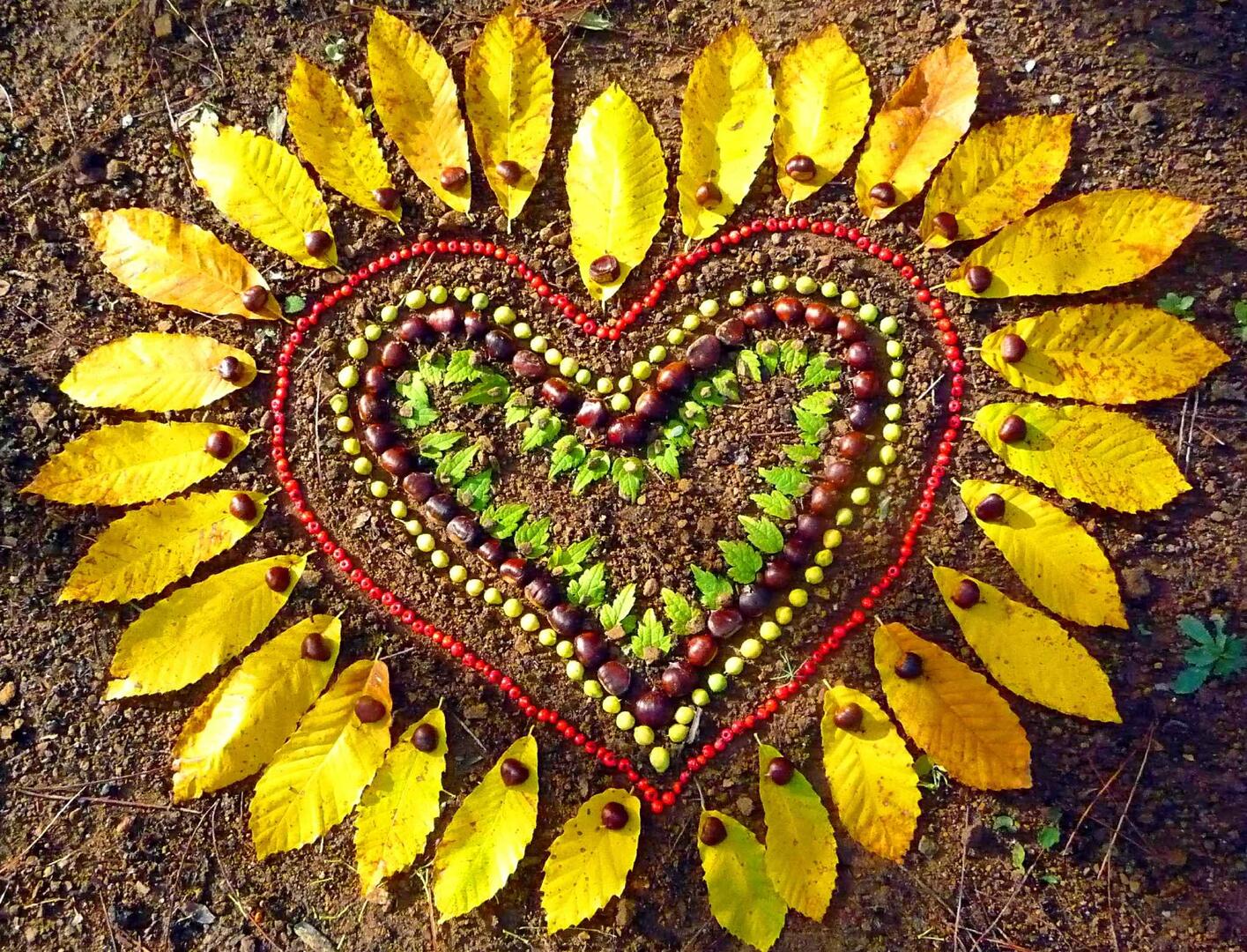 land art automne