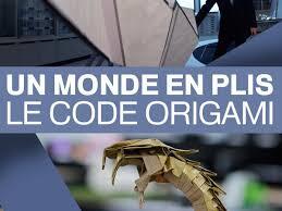 monde en pli le code origami