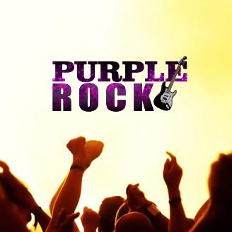 purple rock