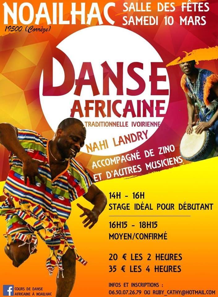 stage danse afro noailhac