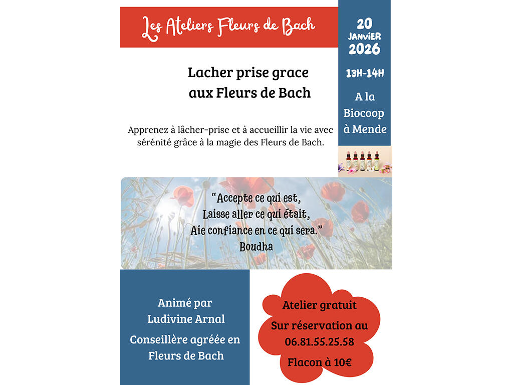Ateliers Fleurs de Bach BIOCOOP - 2