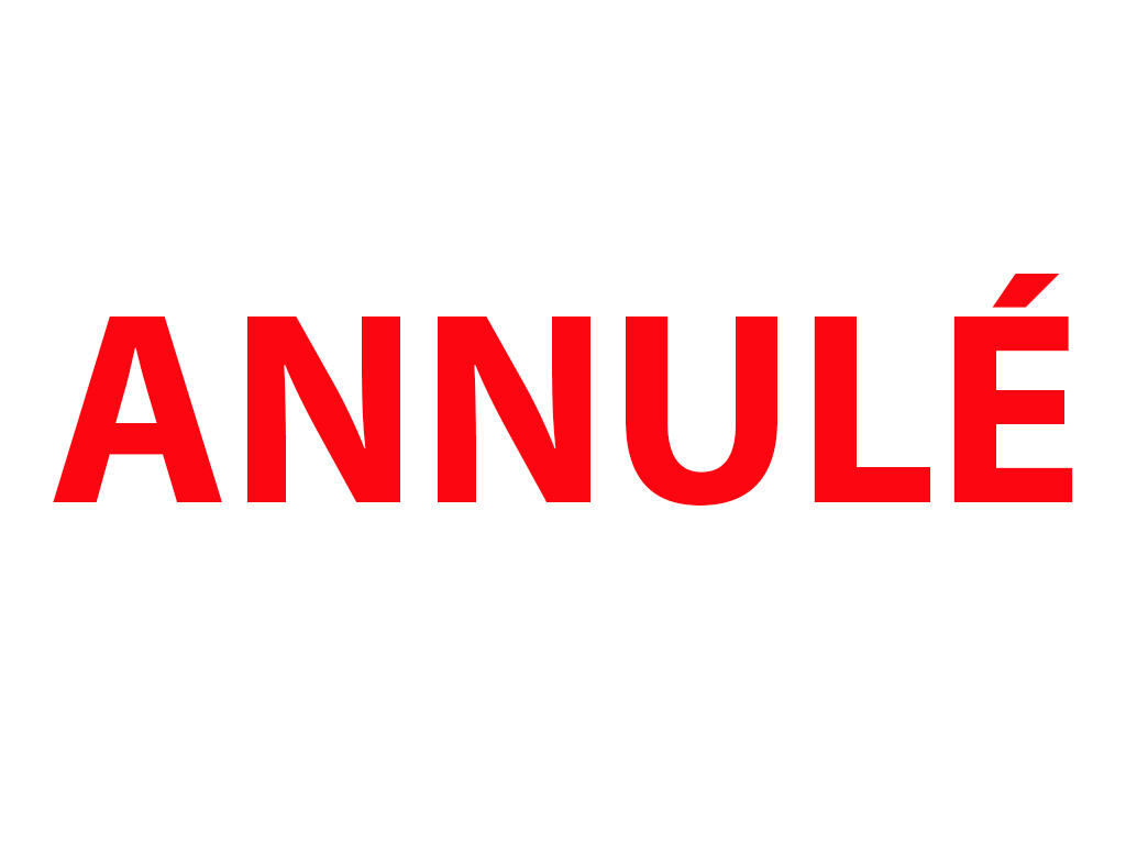 ANNULÉ