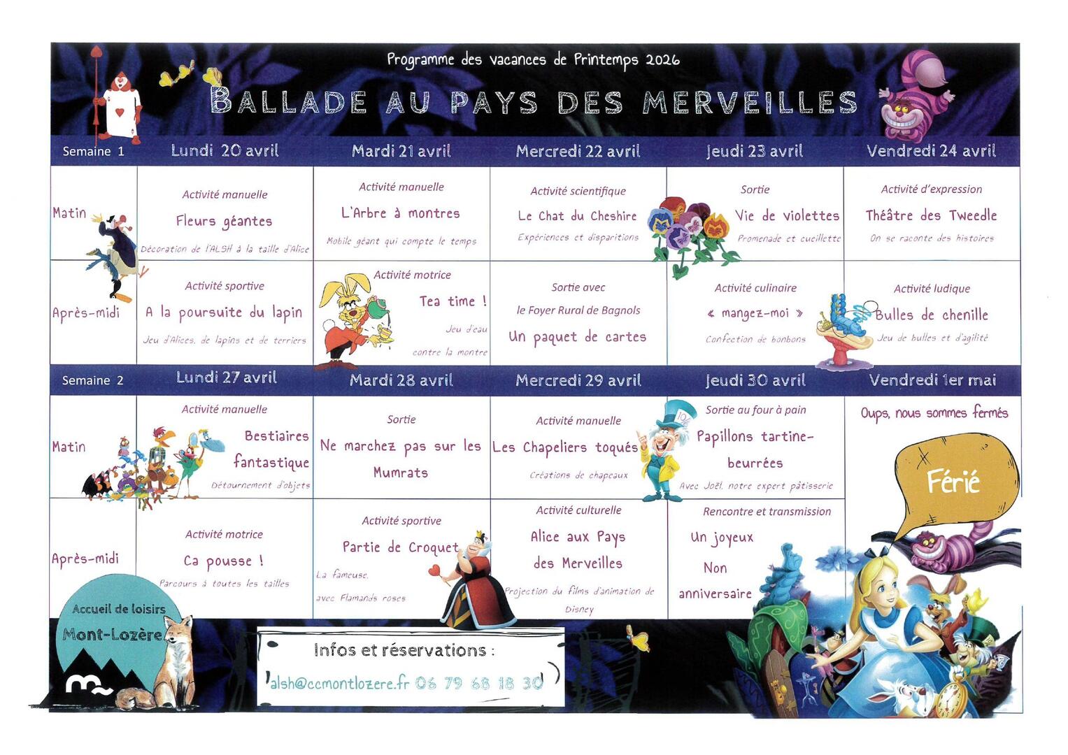 Accueil loisirs Le Bleymard