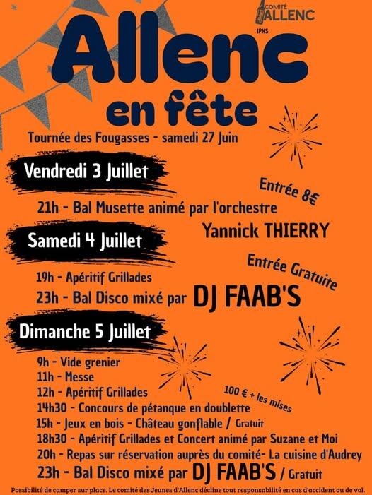 Allenc en fete
