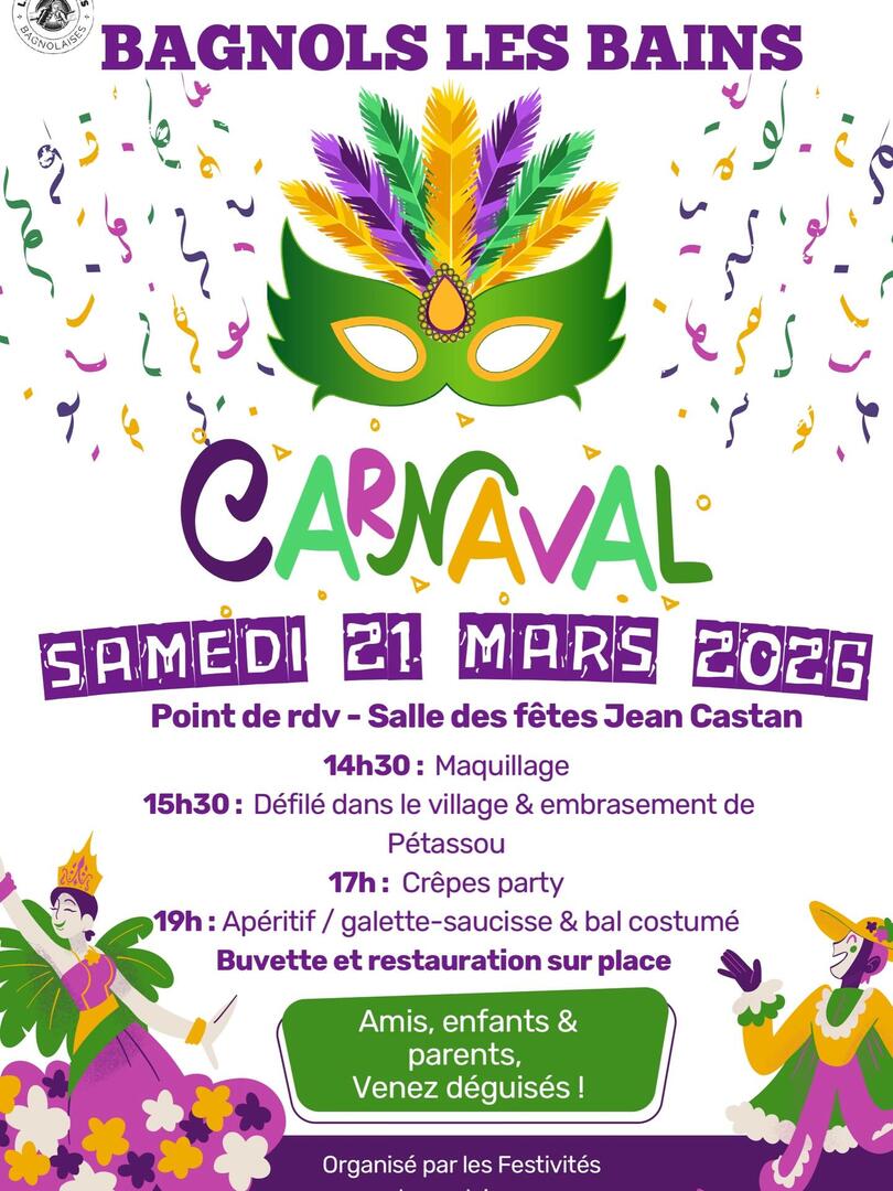 Carnaval Bagnols les Bains