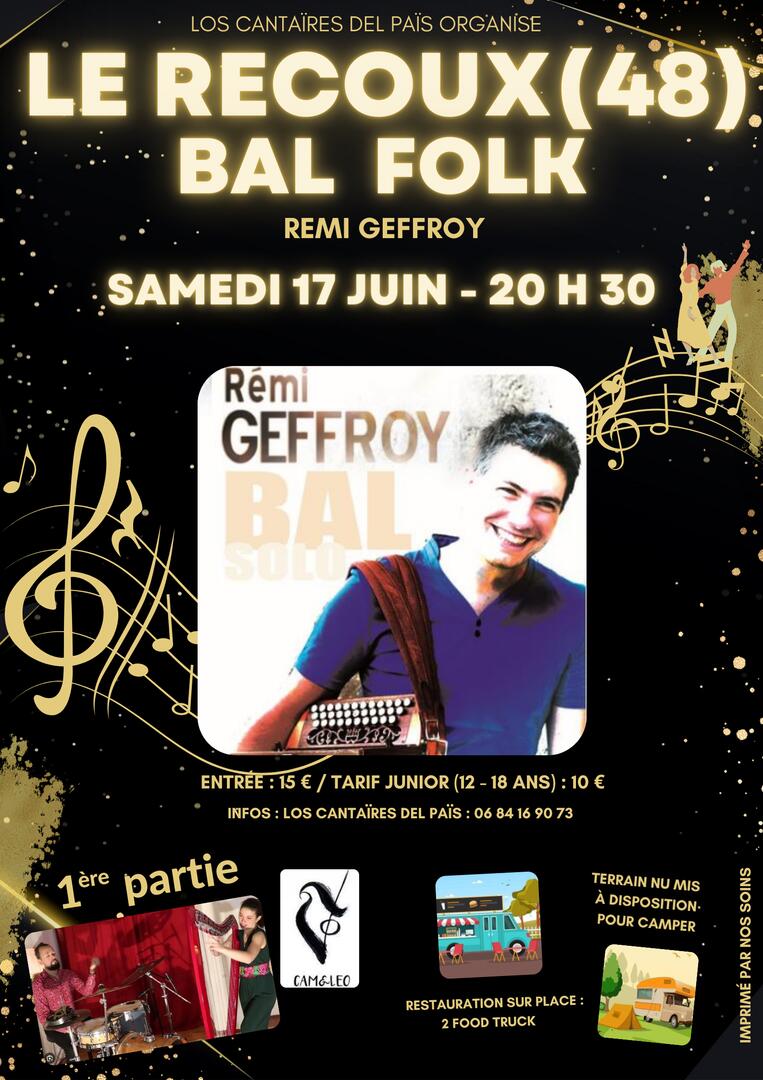BAL FOLK AVEC REMI GEFFROY