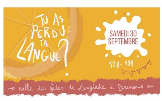 Tu as perdu ta langue
