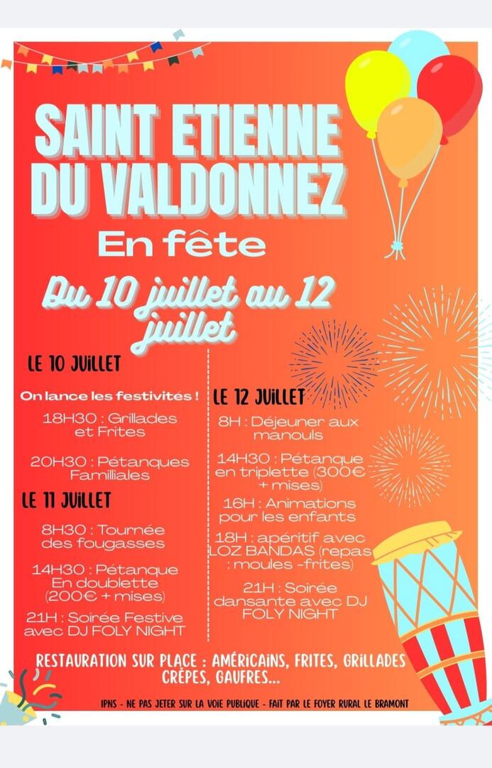 Valdonnez en fete