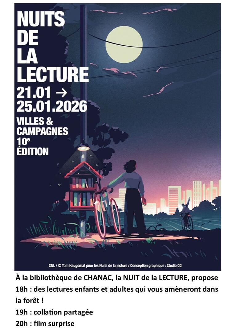 nuit de la lecture chanac 2026