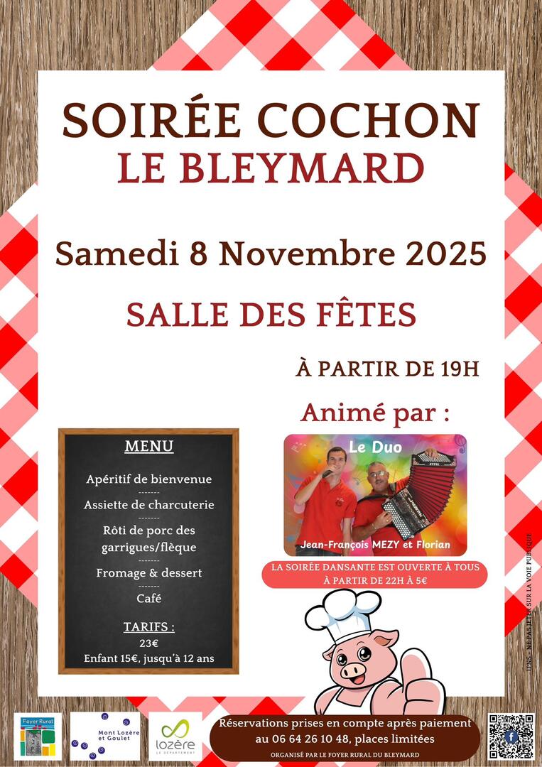 novembre - 8 - soiree cochon