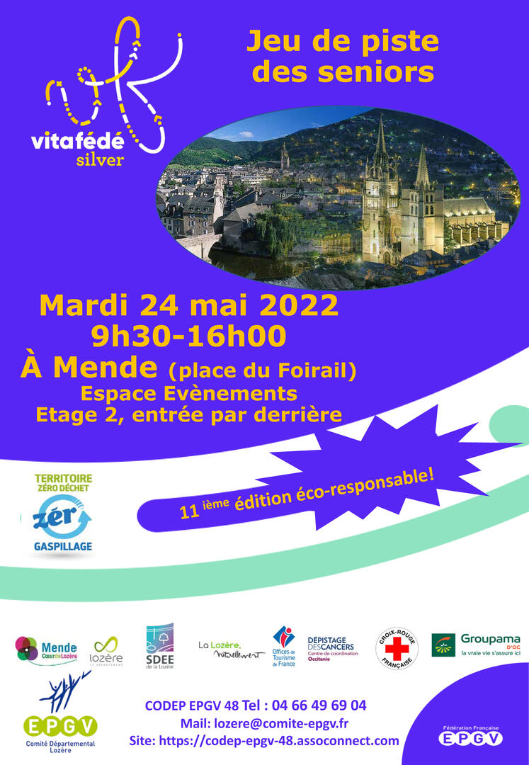 Affiche Jeu de piste des séniors