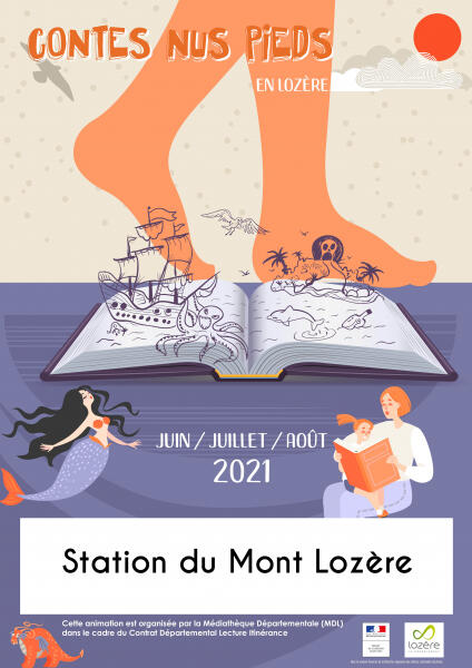 Affiche contes pieds nus