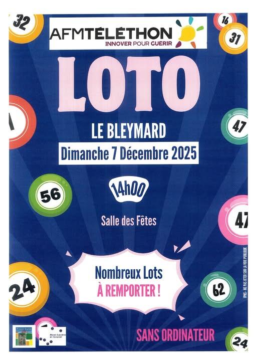 lote telethon le bleymard