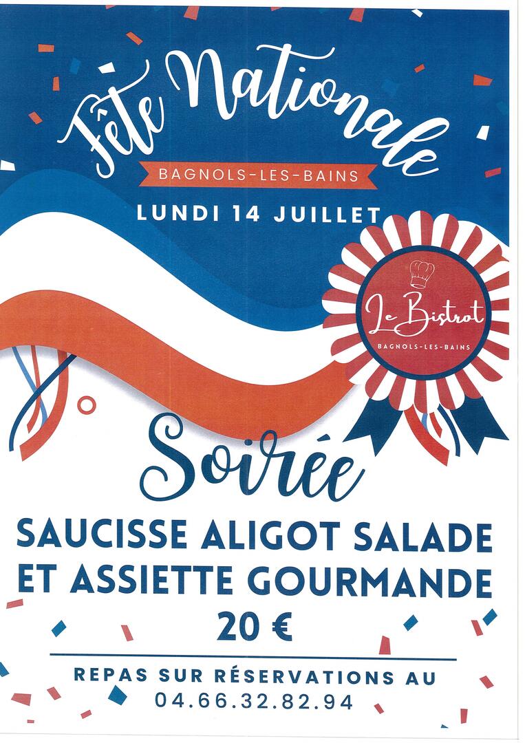 repas 14 juillet