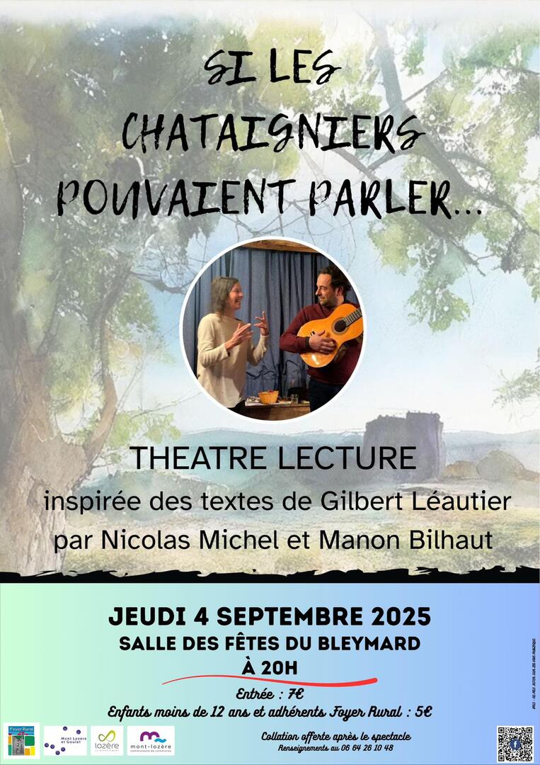 septembre - 4 - theatre lecture