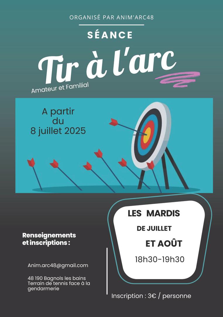 tir a l arc Bagnols