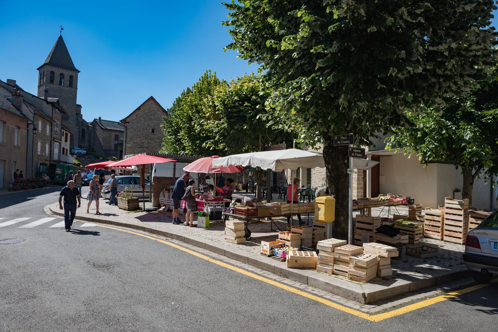Le village de Chanac