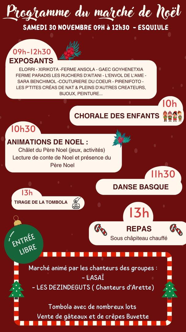 Marché de Noël Esquiule