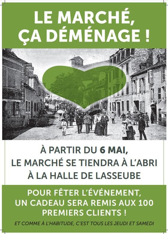 Marché lasseube