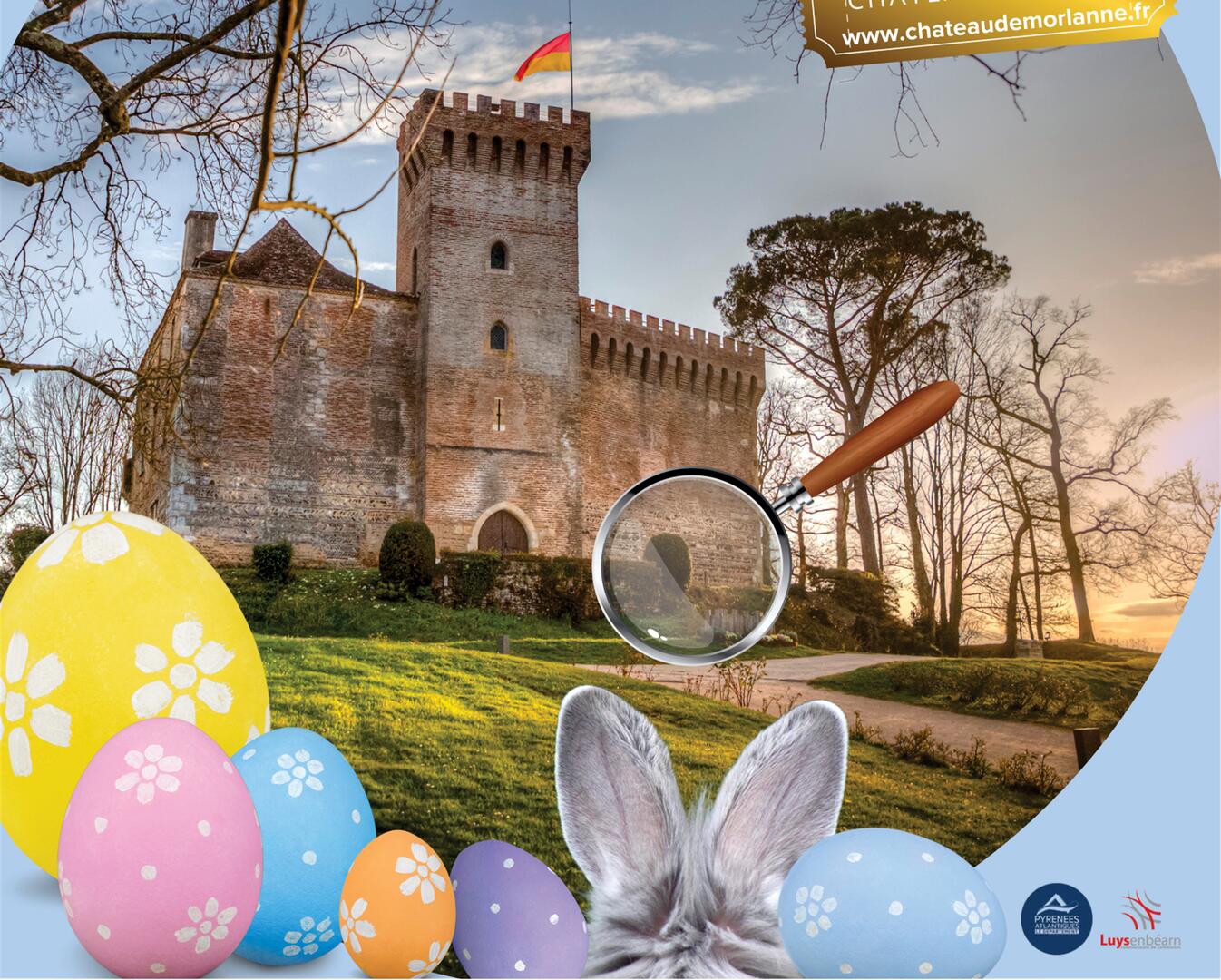 Morlanne mystère Pâques Château 20 avril 2025