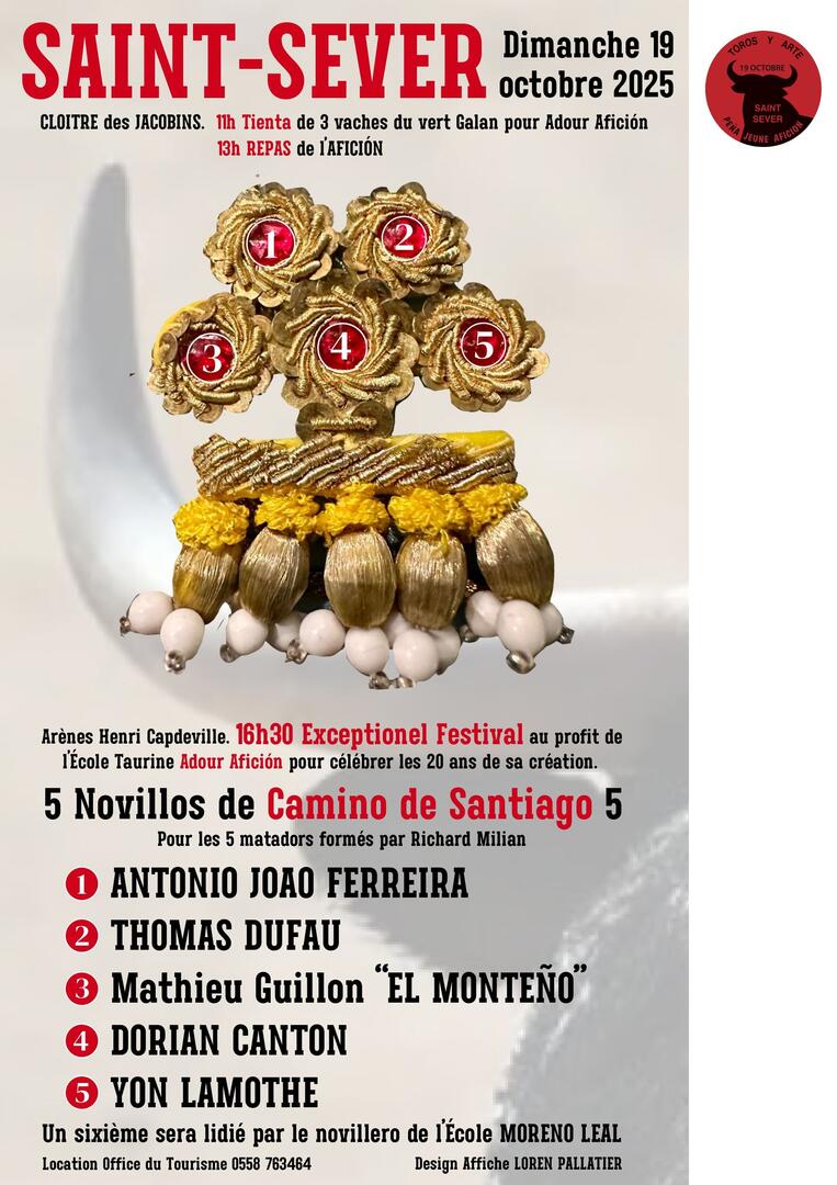 Novillada Semaine Taurine 2025