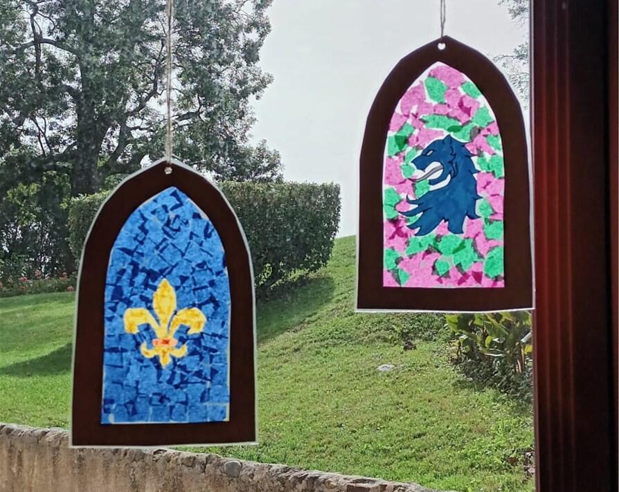 Atelier vitrail Château de Morlanne