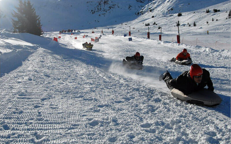 Descente en airboard