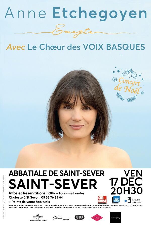 Anne Etchegoyen concert 17 nov 21 St Sever