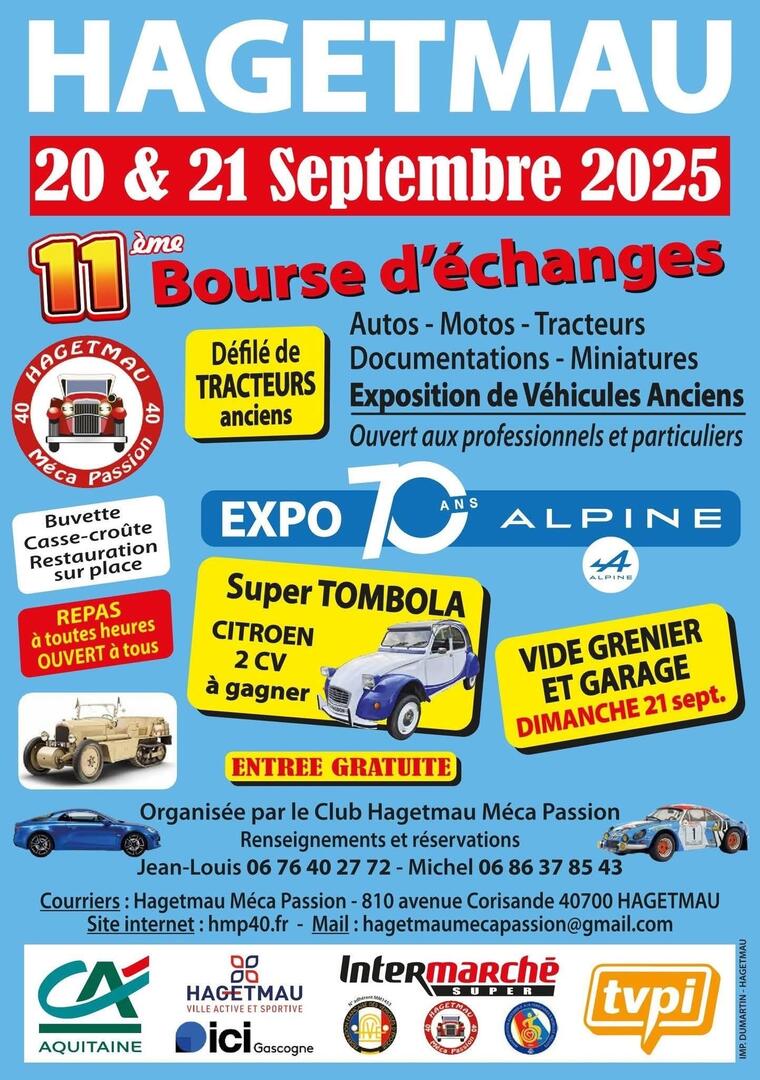 Bourse échange Méca Passion