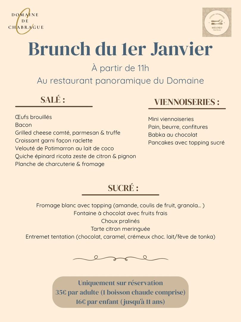 Brunch 1er Janvier 2026