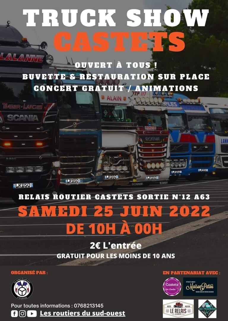 CASTETS - Trucks show