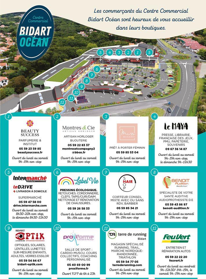 Centre commercial Bidart Océan