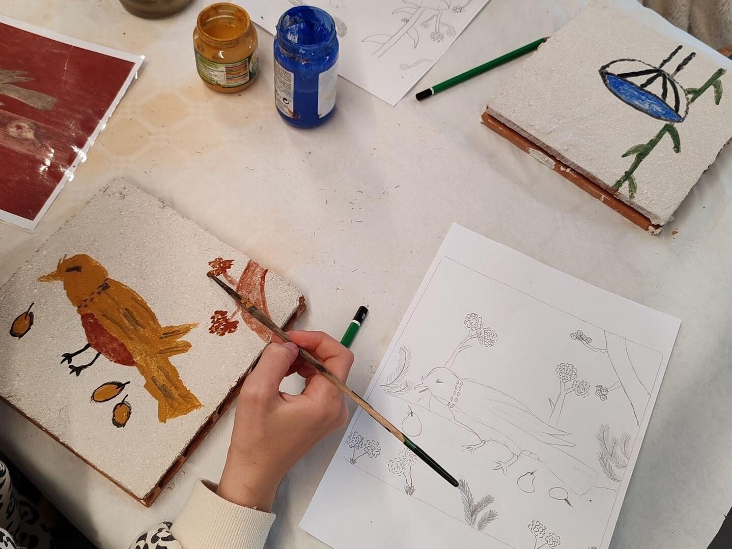 Claracq atelier fresque romaine (2)