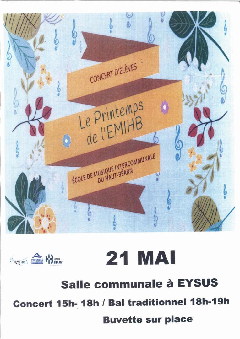 Concert d'élèves EMIHB