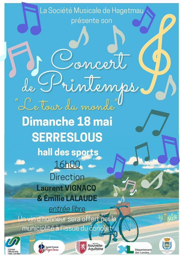Concert de Printemps Société Musicale