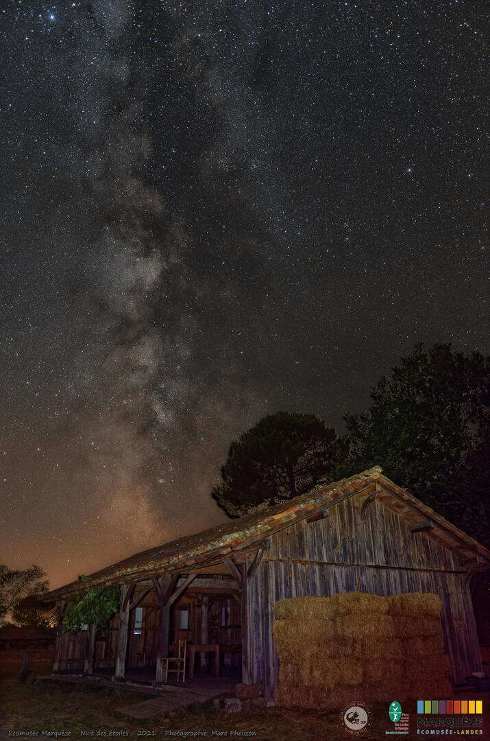 Ecomusée Marquèze - Voie lactée © Marc Phelizon