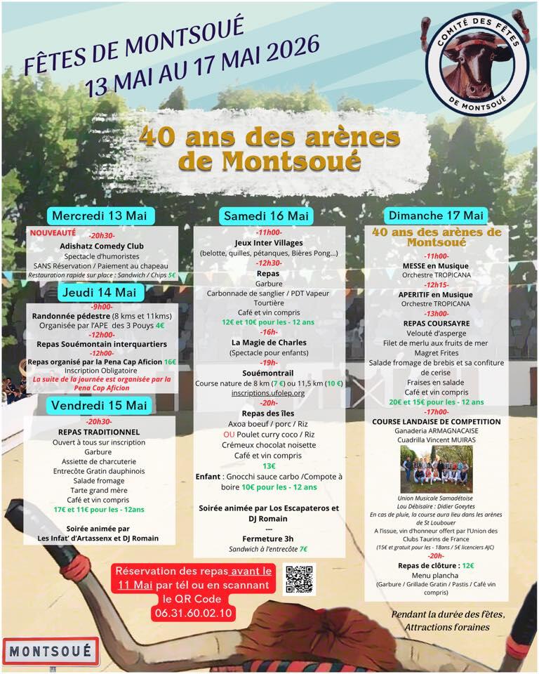 Fêtes Montsoué 2026