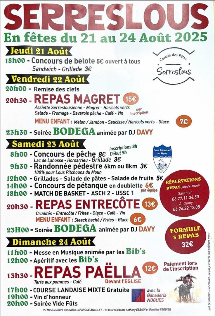 Fêtes de Serreslous